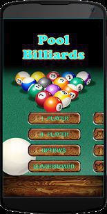 screenshot 1 do Bilhar Pool: 8 bolas